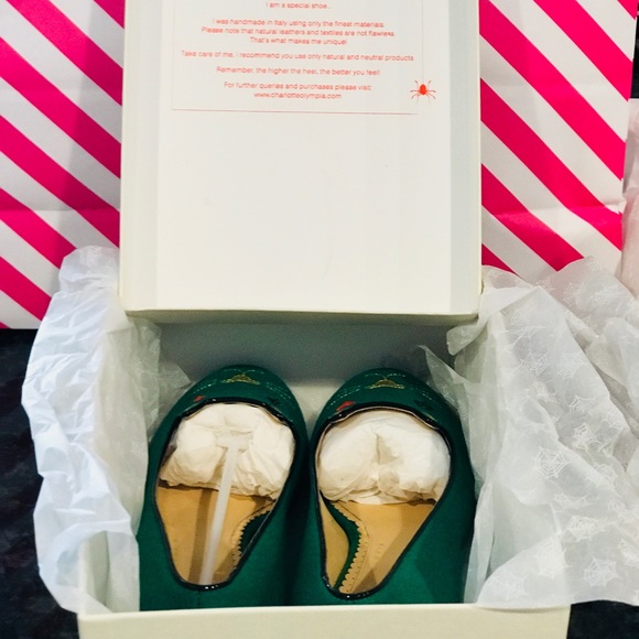 Charlotte Olympia "Poker Face" Kitten Flats - Picture 5 of 5